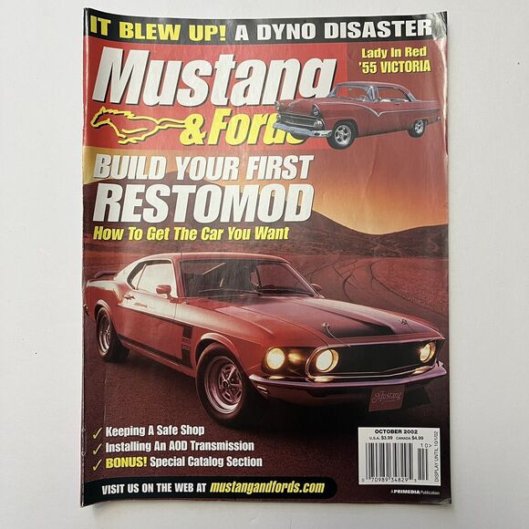 Vintage Mustang and Fords Magazines Set of 3 October 2002 January November 2003 - Picture 5 of 10